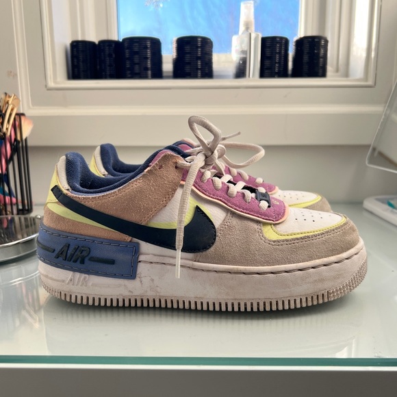 Nike AF1 Shadow Sneakers. Used like new. Worn once. - Picture 2 of 6